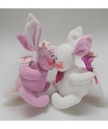Annalee Valentines Day Kissing Bunnies Magnetic 2004 - $32.62