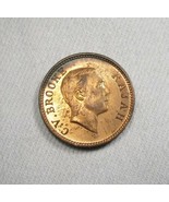 1933 Sarawak 1/2 Cent KM#20 CH UNC Red Brown AL724 - £53.71 GBP