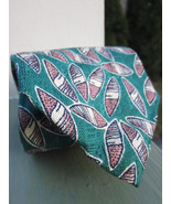 Ferrell Reed Silk Tie Hand Printed Handmade in England for Richards Gree... - $18.99