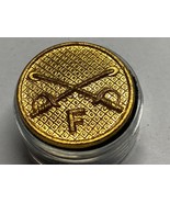 CIRCA 1926-1937, TYPE 2 COLLAR DISK, F TROOP, CAVALRY, VINTAGE - $276.23 MXN