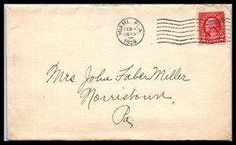 1926 US Postal History Cover - Miami, Florida to Norristown, PA J2 - $2.96