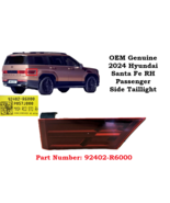 92402-R6000 OEM 2024-2025 Hyundai Santa Fe Tail Light Passenger Right Side Lamp - $89.09