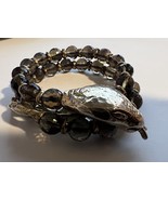 Vintage  Purple Snake Link Bracelet 7&quot; - $272.17 CAD
