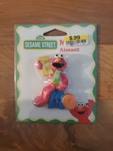 Sesame Street Wilton Elmo Refrigerator Magnet Henson Vintage 1998 - £29.40 GBP