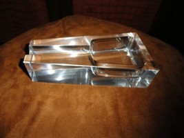 Crystal Ashtray 7.5" L x 4" W x 1.75". image 10