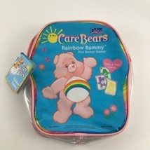 Care Bears Rainbow Rummy Card Take &amp; Play Game Tote Vintage 2002 Cadaco TCFC New - £22.89 GBP