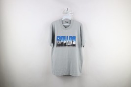 Vintage 90s Streetwear Mens Large Distressed Spell Out Dallas Texas T-Shirt USA - £31.61 GBP