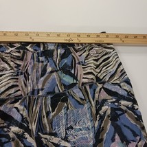 Style & Co. Women's Blue/Gray Cotton Pleated Pull On Casual Skirt Size 3X image 6