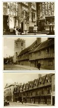 3 Stratford On Avon England  Real Photo Postcards Shakespeare by J Salmon - £12.46 GBP