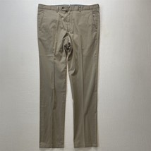 Peter Millar Crown Crafted 35x32 Khaki Straight ME0XB00FB Mens Chino Pants - $36.39