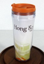 Starbucks Coffee Co. 2008 Hong Kong Global City Series Plastic Travel Tumbler - £50.63 GBP