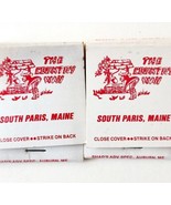 The Country Way Diner Matches Matchbooks Lot Of 2 Maine Vintage South Pa... - $19.99