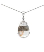 Starborn Lodolite Quartz Crystal Pendant Necklace (22&quot;) Clear - $3,377.76 MXN