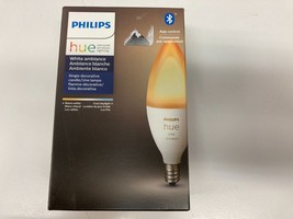 Philips Hue White Ambience Bluetooth Cancle Bulb - E12 - £18.90 GBP