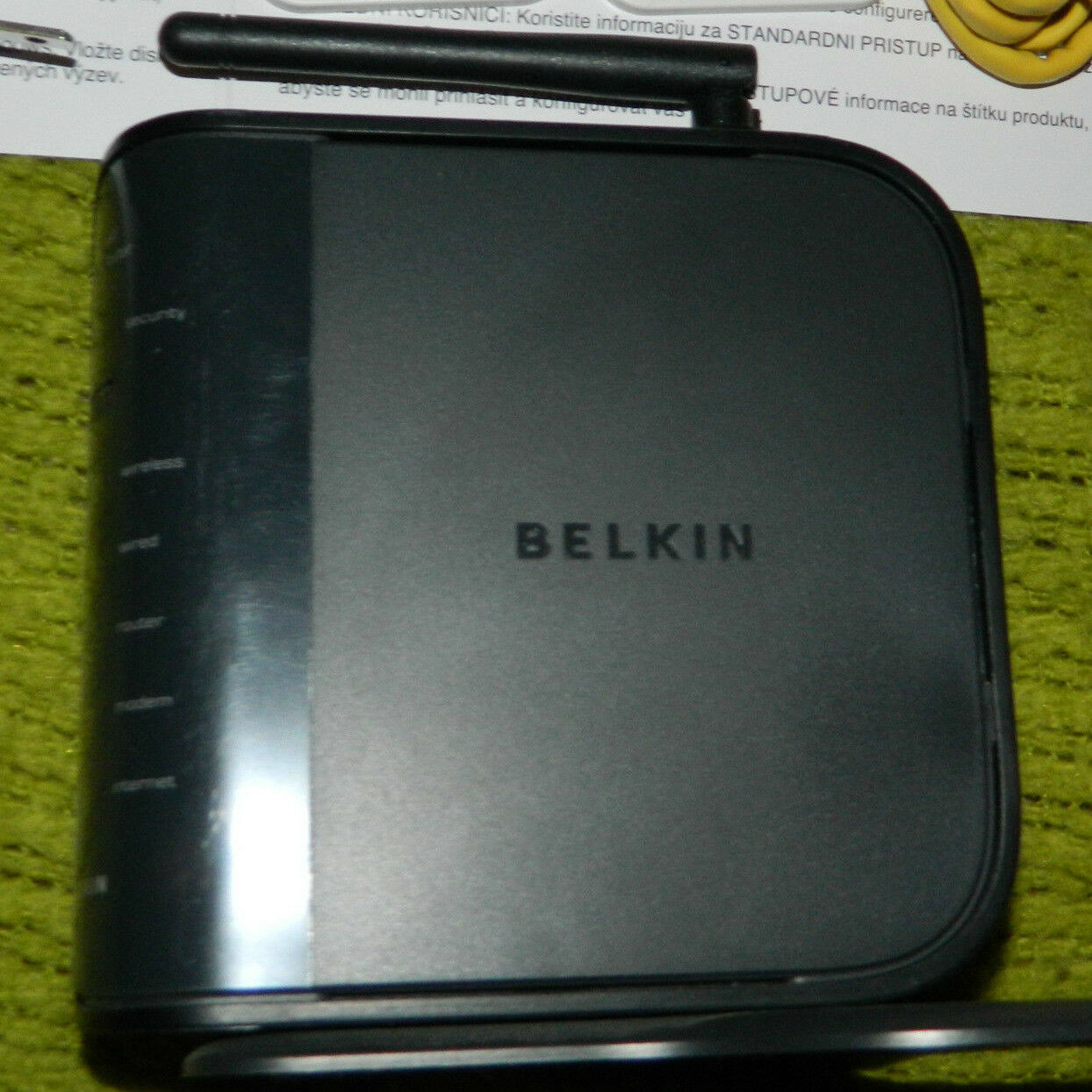 Belkin Brand N150 150 Mbps 4-Port 10/100 Wireless N Router (F6D4230-4) V1 - $16.79