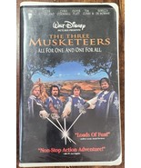 The Three Muskateers VHS Tape - $9.49