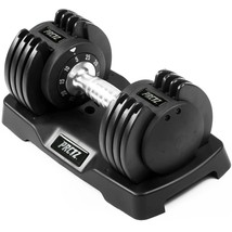 ,11-55lb Adjustable Dumbbell, Single, Available in 25lb &amp; 55lb adjustable dumbbe - £131.07 GBP