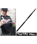 Michael Pfaff Tortilla Guy Signed Drumstick COA Proof Slipknot Drummer A... - $197.99