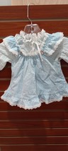 Vintage Evy Of California Baby Girl 2 Piece Dress Size 18 Months - £19.92 GBP