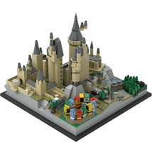 Iconic Castle Modular Building Blocks Set Architecture MOC Bricks Toys 1... - £124.04 GBP