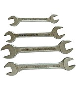 Tru Fit Wrench Set Companion USA Made Box Open 4  Vintage SAE  3/8 1/2 5... - £11.62 GBP