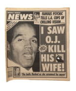 Weekly world news July 26, 1994I saw a  OJ kill his wife - $24.39 CAD
