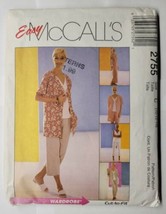 McCall&#39;s 2755 Size C 10 12 14 Misses&#39;/Miss Petite Unlined Jacket Dress U... - £5.45 GBP