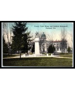 OREGON Postcard - Portland, County Court House &amp; Soldiers Monument F29 - $87.63 MXN