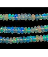 25cts Genuine Natural Opal 3-Strand Bead Bracelet with 14k Yellow Gold (... - £904.97 GBP