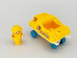 Vintage Fisher Price Little People Yellow Space Explorer with Astronaut - £7.90 GBP