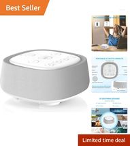 Portable Rechargeable White Noise Machine - 28 Soothing Sounds for Bette... - $50.44