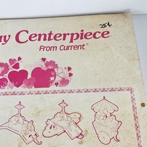 Vintage Current Inc Valentine&#39;s Day Centerpiece Holiday Decor 1979 - £29.57 GBP