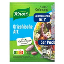 Knorr Salat Kroenung- Griechische Art -5Pk - £4.84 GBP