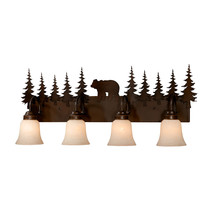 Vaxcel International Bozeman 4L Vanity - Burnished Bronze - $6,050.31 MXN