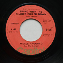 Merle Haggard - It&#39;s All In The Movies / Living With The Shades Pulled D... - $3.10