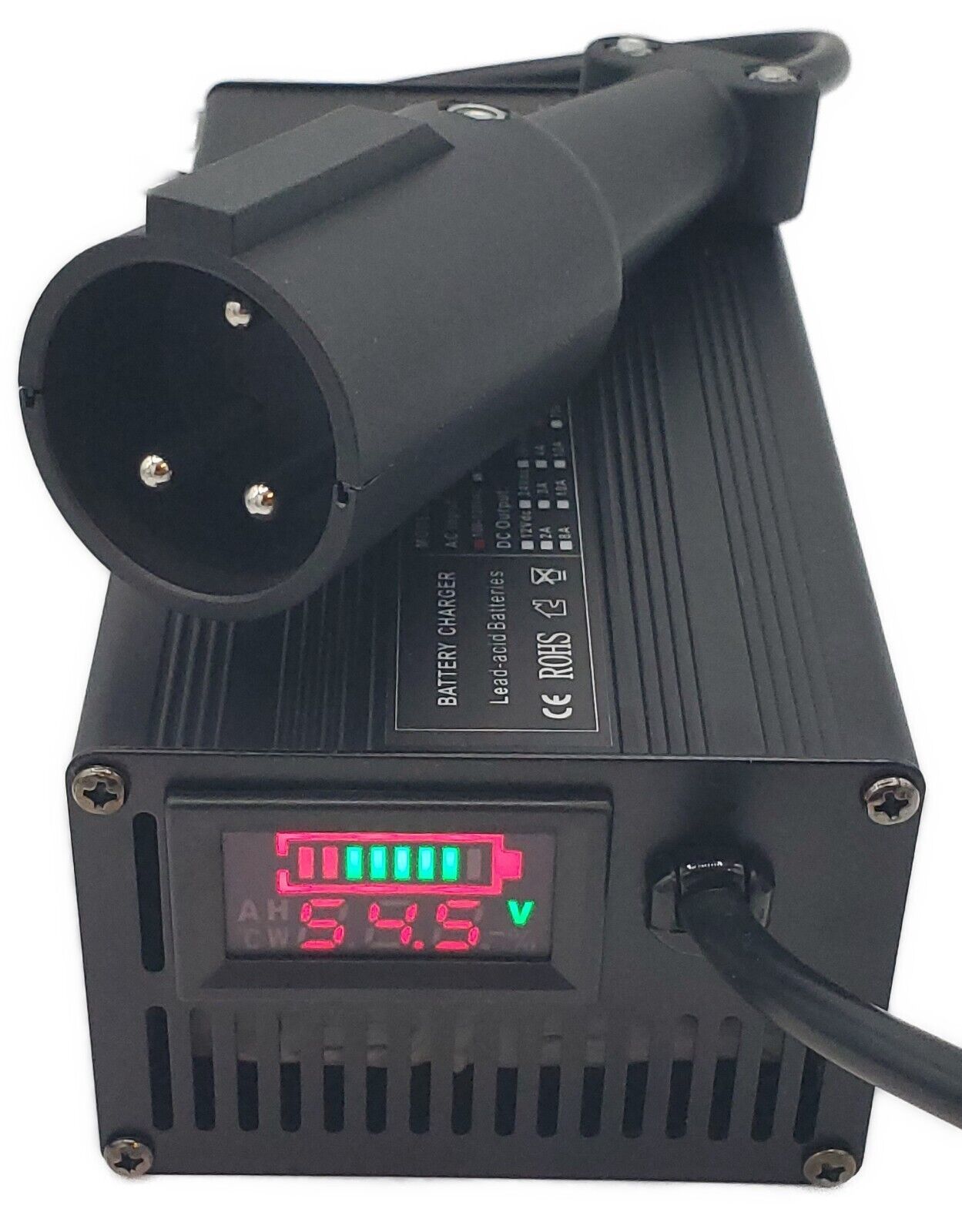 Club Car Golf Cart SMART Battery Charger 48 v 5 Amp Round 3 Pin Plug Ref... - $49.49