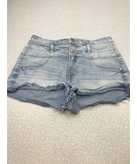 Refuge Cut Off Light Wash Denim Jean Shorts Woman&#39;s Size 6 Beach Vacatio... - €6,87 EUR