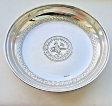 ANTIQUE TURKISH OTTOMAN EMPIRE 900  SILVER DISH - €207,81 EUR