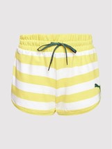 Puma 845823 Summer Stripes Shorts Yellow / White ( L ) - $69.27