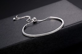 2021 new trendy round  bracelet bangle for women Adjustable Valentine&#39;s Day gift - £10.21 GBP
