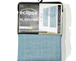 Eclipse Blackout One Rod Pocket Panel 42x63in Sea Glass Blue - $25.99