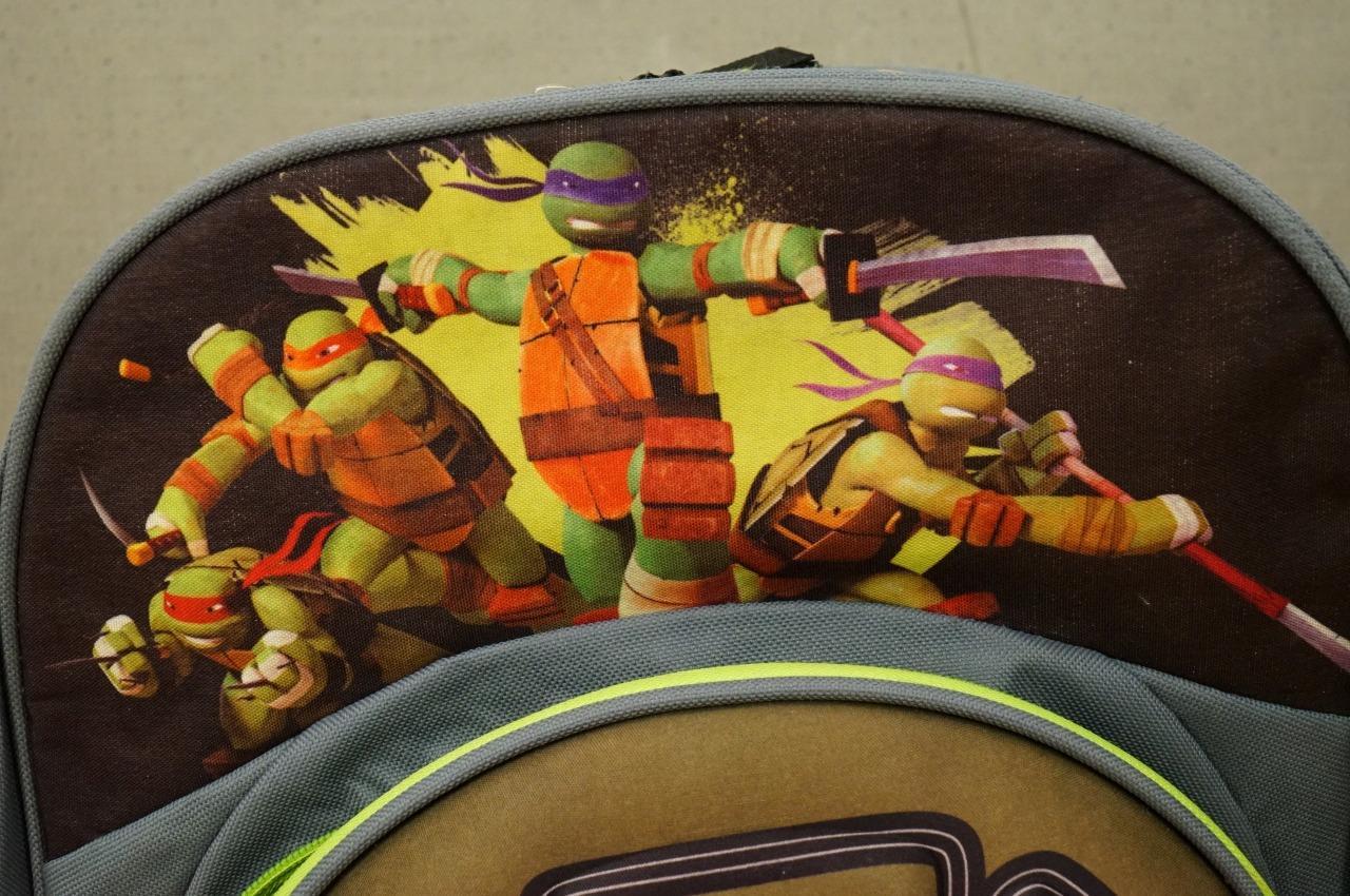 Nickelodeon Teenage Mutant Ninja Turtles TMNT Clam Shell Backpack ShellHeads - $24.74