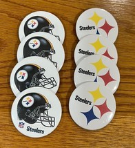 Lot Of 8 Pittsburgh Steelers Pins Buttons Pinbacks NFL Football Super Bo... - $9.89