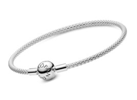 Jewelry Moments Mesh Charm Sterling Silver Bracelet - $197.69