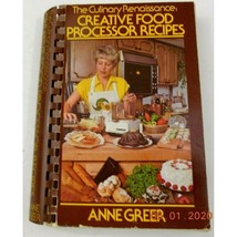 Culinary Renaissance Creative Recipes For The Food Processor Vintage 1977 - £11.72 GBP
