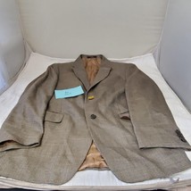 Joseph Abboud Collection Men&#39;s Textured Blazer Suit Jacket Sport Coat 40L - £47.47 GBP