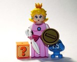Minifigure Custom Toy Princess Peach Deluxe The Super Mario Bros. Movie - $5.50