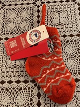 Ohio State University OSU Buckeyes Miniature Christmas Stocking 7 Inch B... - $10.99