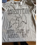 New Official Licensed T-Shirt MEDIUM Led Zeppelin United States of Ameri... - $382.60 MXN