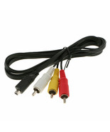 AV cable cord plug for Sony HandyCAM DCR SX41 v e l r camcorder camera a... - £15.49 GBP
